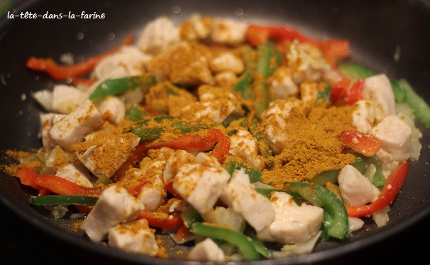 Poulet curry Ebly